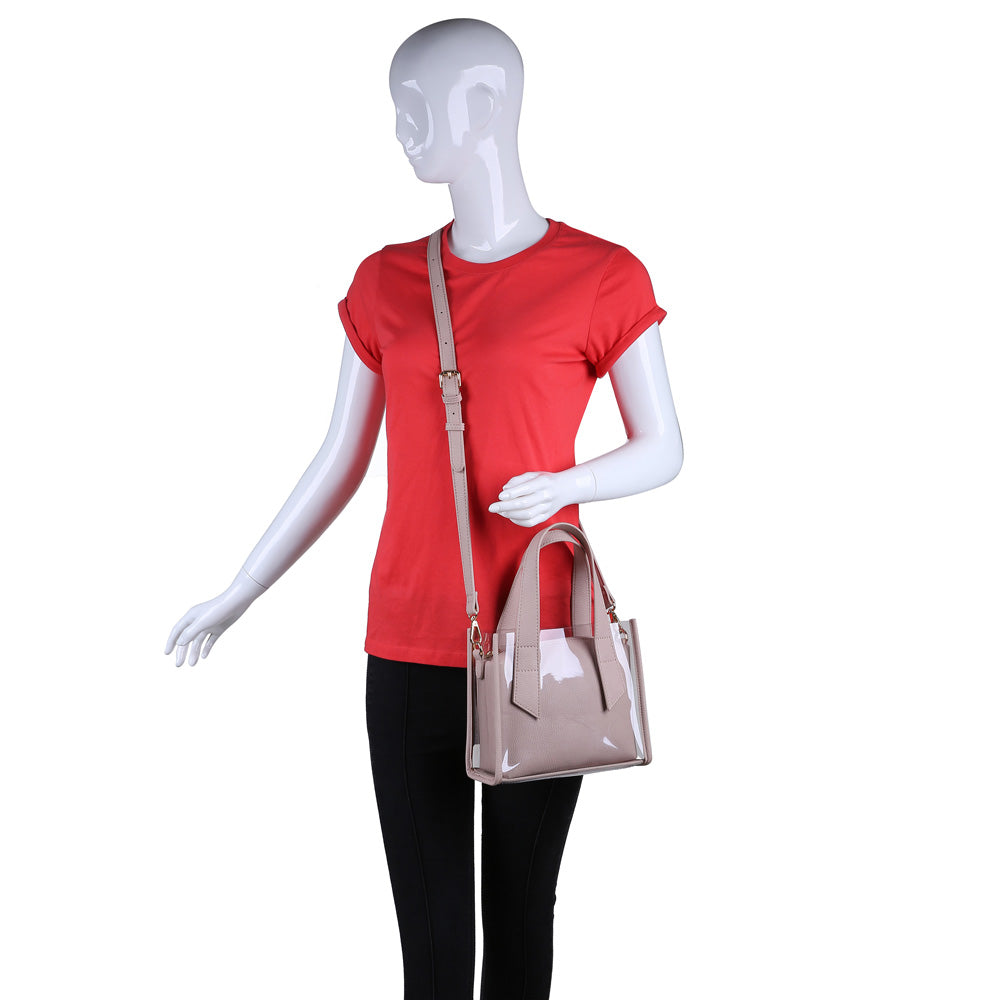 Woman wearing Blush Urban Expressions Kismet Mini Bag NA-840611161345 View 1 | Blush