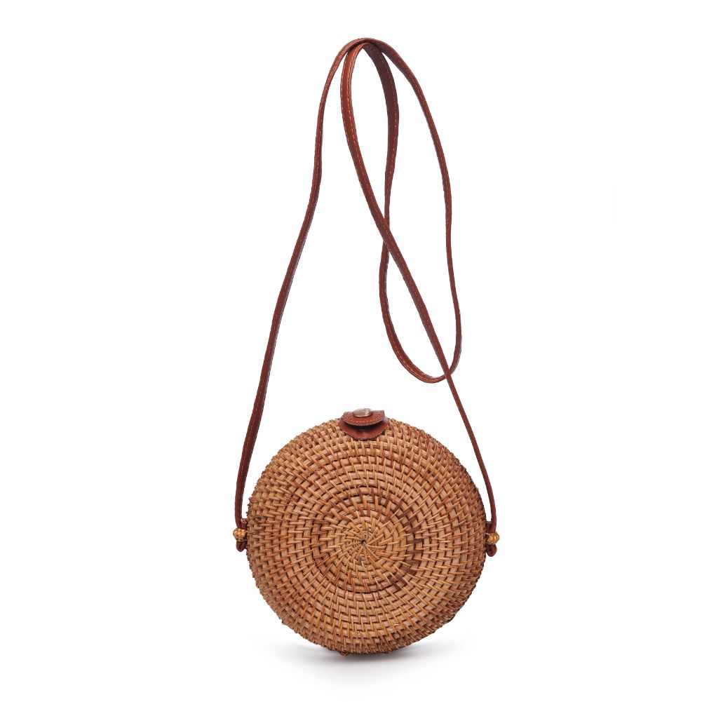 Woman wearing Natural Urban Expressions Bacara Crossbody 840611167576 View 5 | Natural