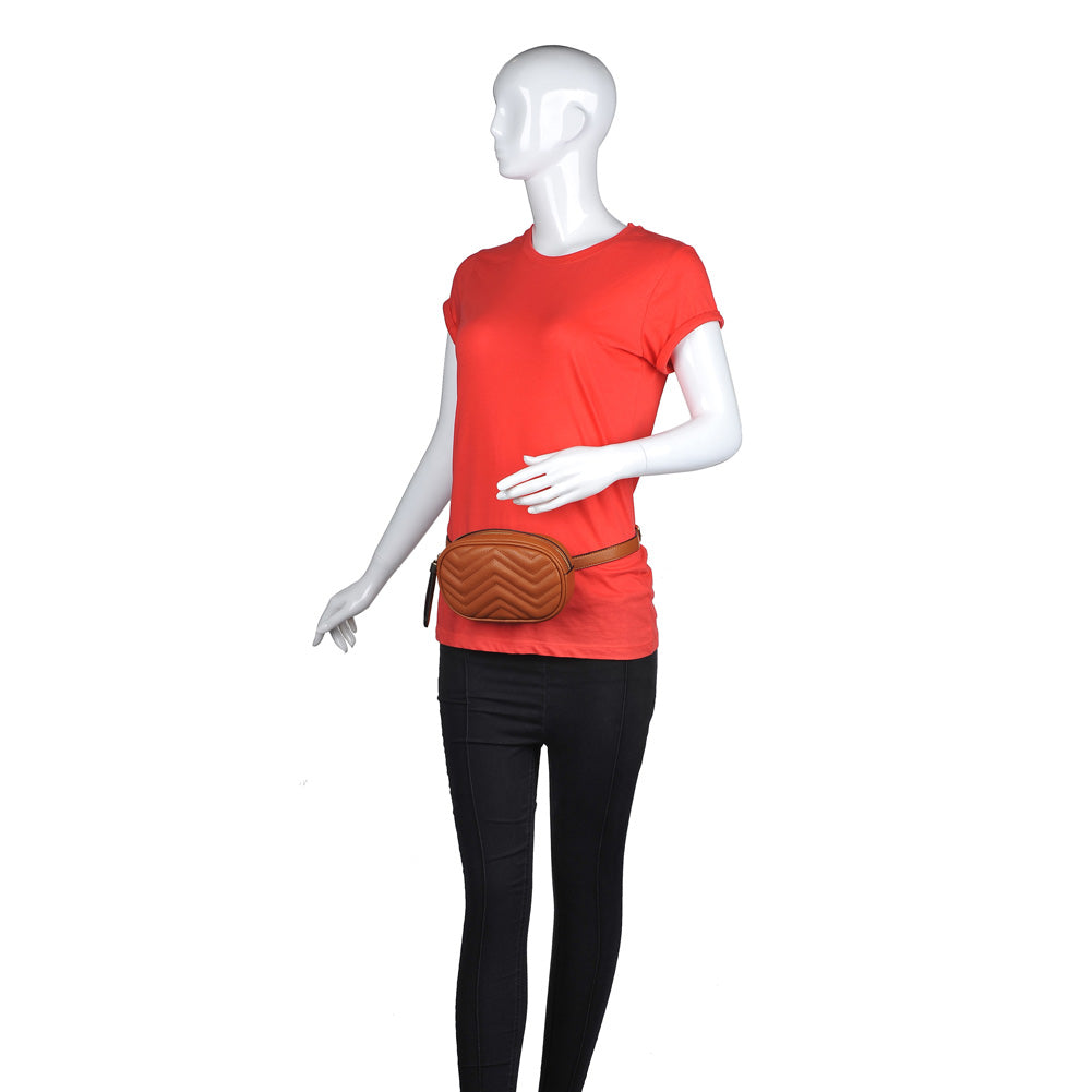 Product Image of Urban Expressions Sage Belt Bag 840611152121 View 5 | Tan