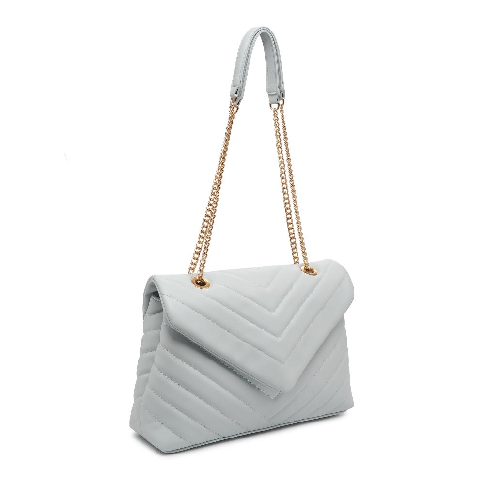 Product Image of Urban Expressions Ivy Crossbody 818209018463 View 6 | Ice Blue