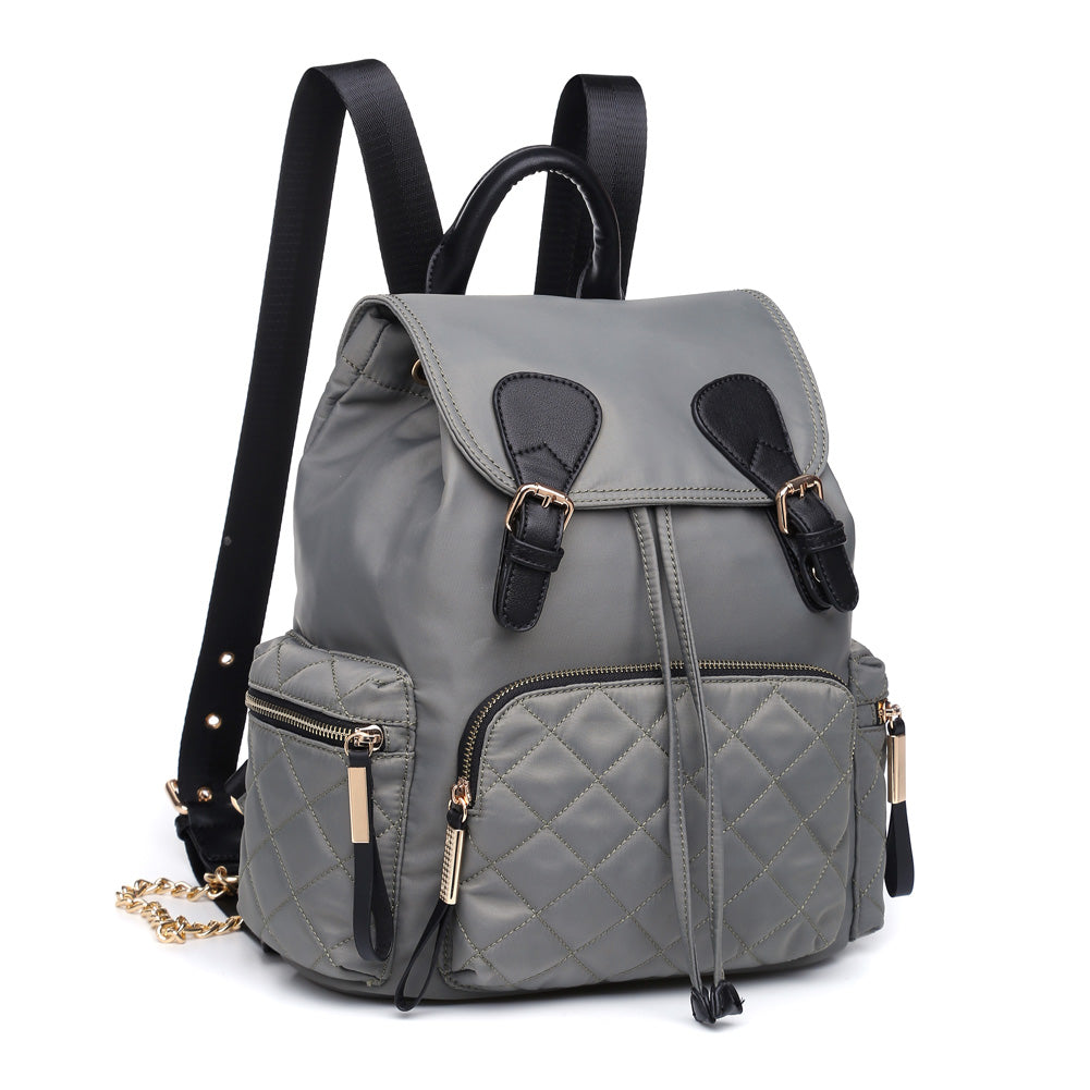 Product Image of Urban Expressions Waltz Backpack NA-840611154910 View 2 | Grey