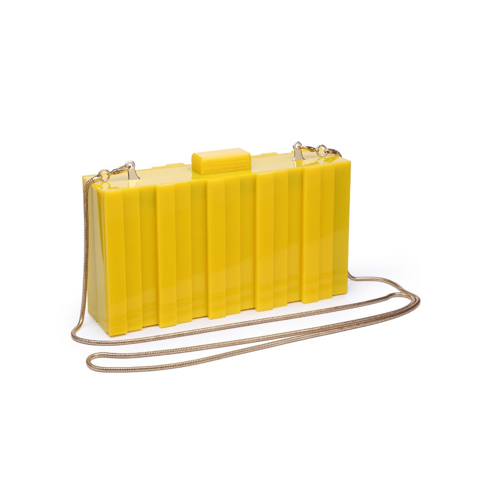 Product Image of Urban Expressions Leo Evening Bag 840611167804 View 2 | Yellow