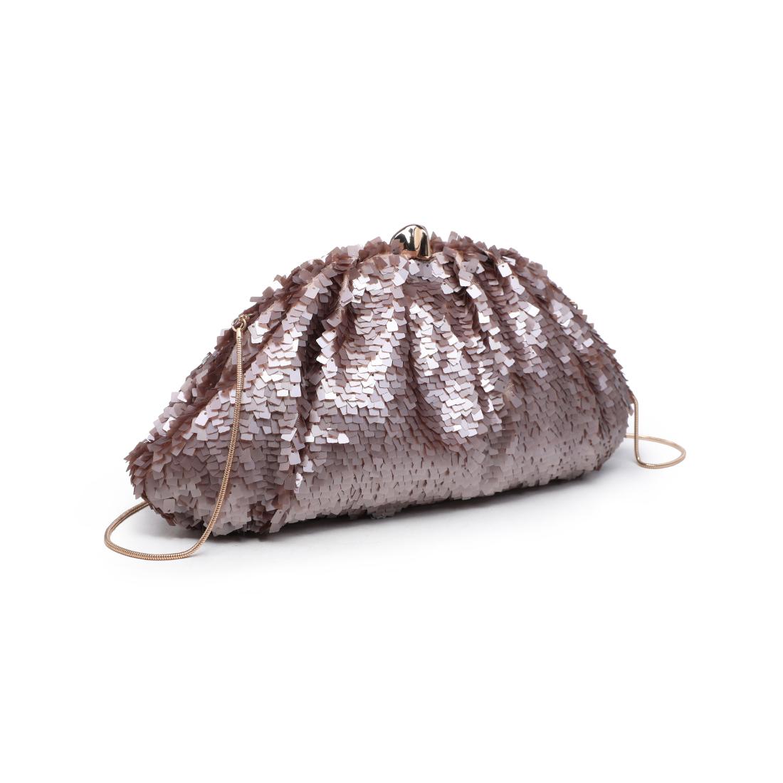 Urban Expressions Mairah Clutch 840504215315 View 2 | Champagne