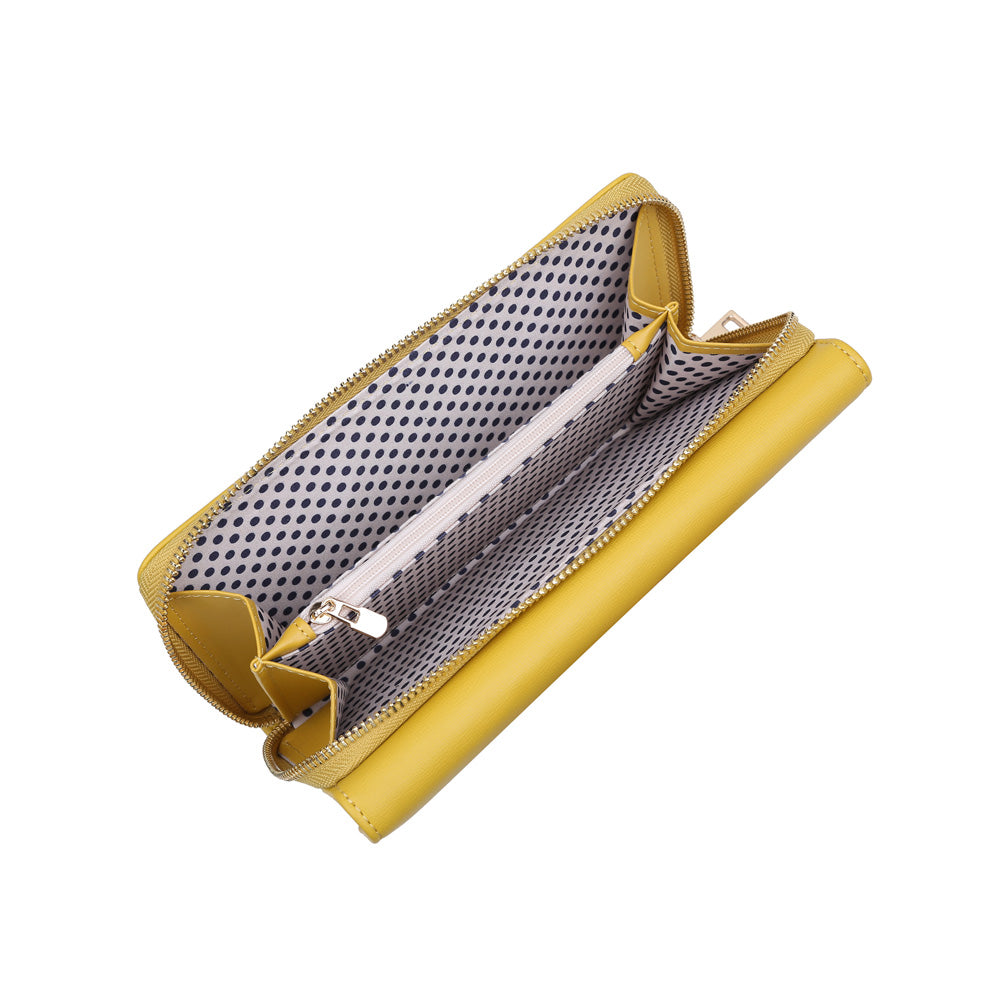 Product Image of Urban Expressions Sophia Wallet NA-840611149657 View 4 | Mustard