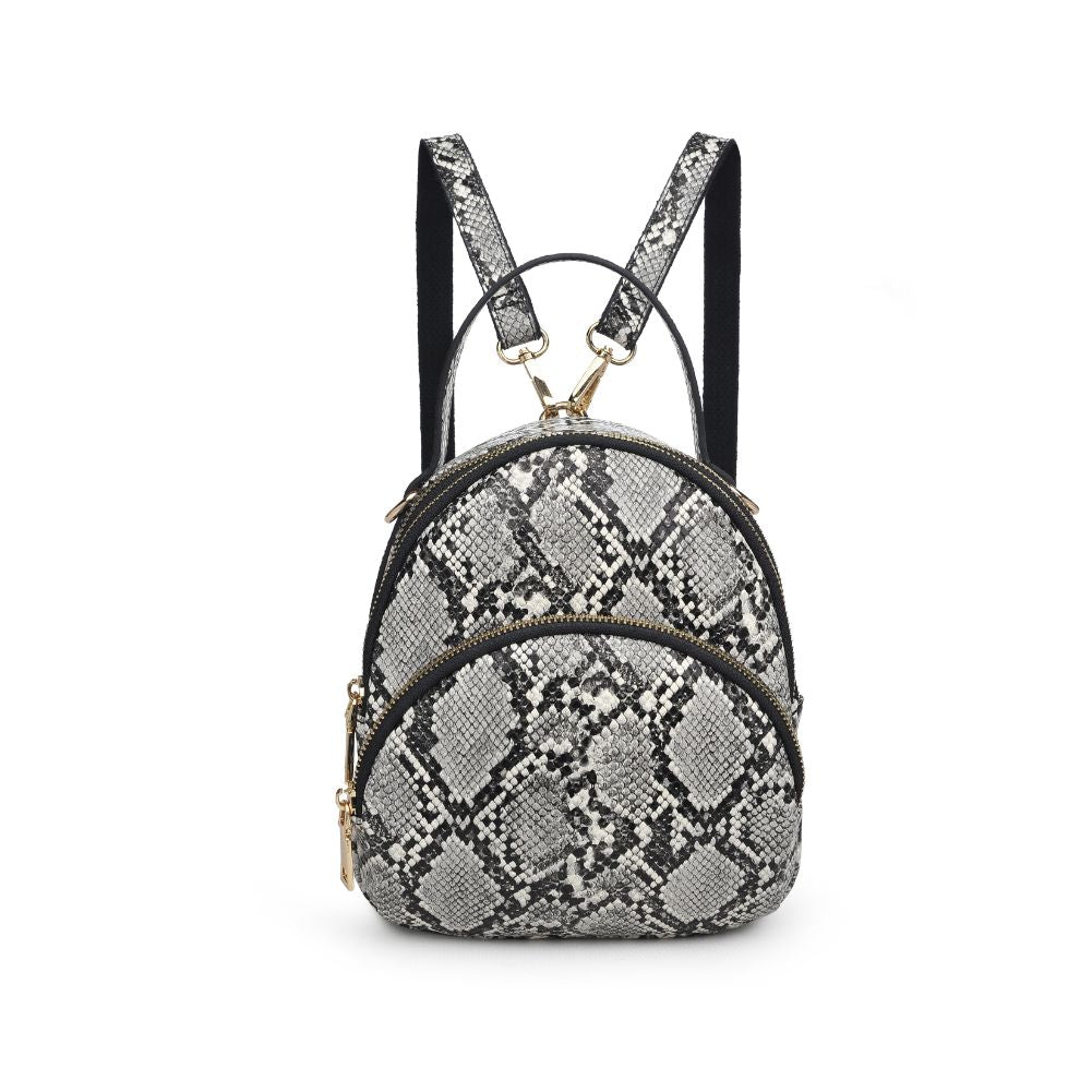 Product Image of Urban Expressions Nichole Backpack NA-840611162830 View 1 | Black Grey
