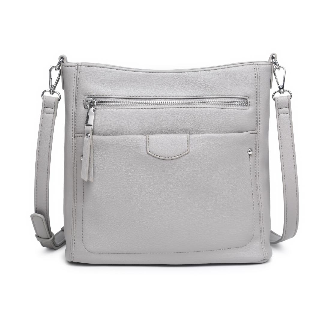 Product Image of Urban Expressions Brinley Crossbody 840504200366 View 1 | Grey