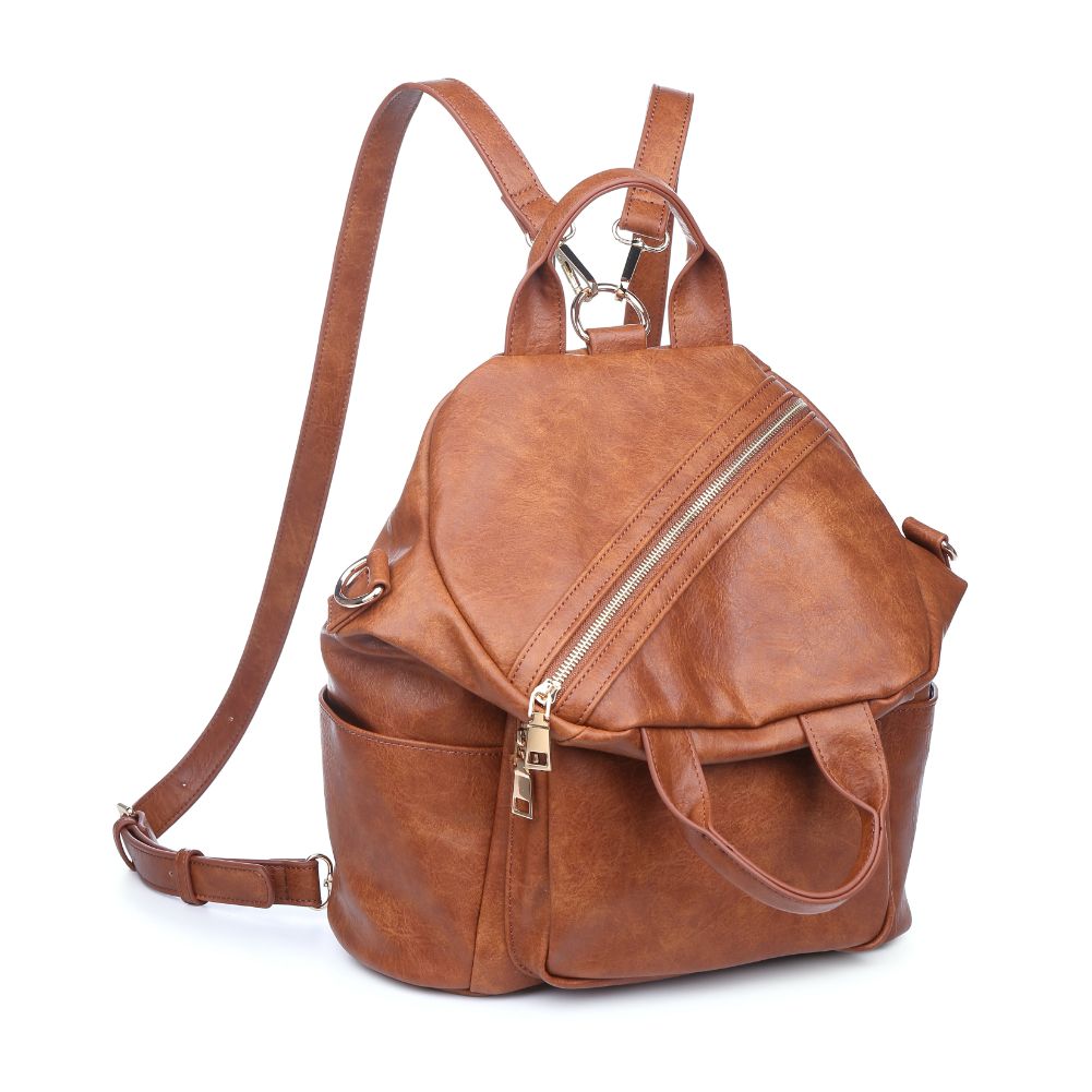 Product Image of Urban Expressions Jackson Backpack NA-840611163493 View 2 | Tan