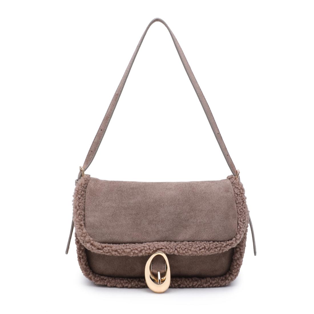 Urban Expressions Zaria Shoulder Bag 840504213359 View 1 | Taupe