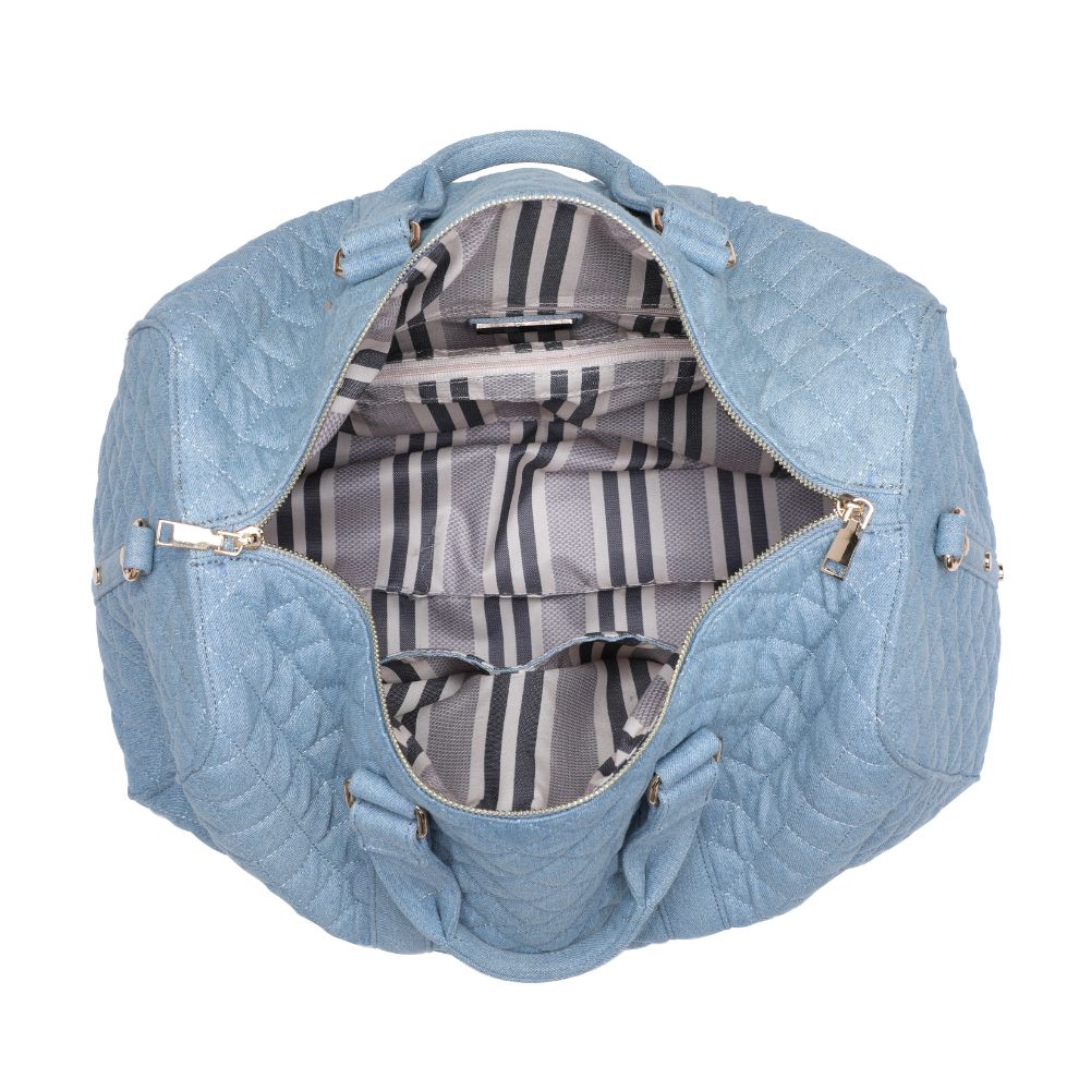 Product Image of Urban Expressions Danielle Weekender 818209017046 View 8 | Chambray