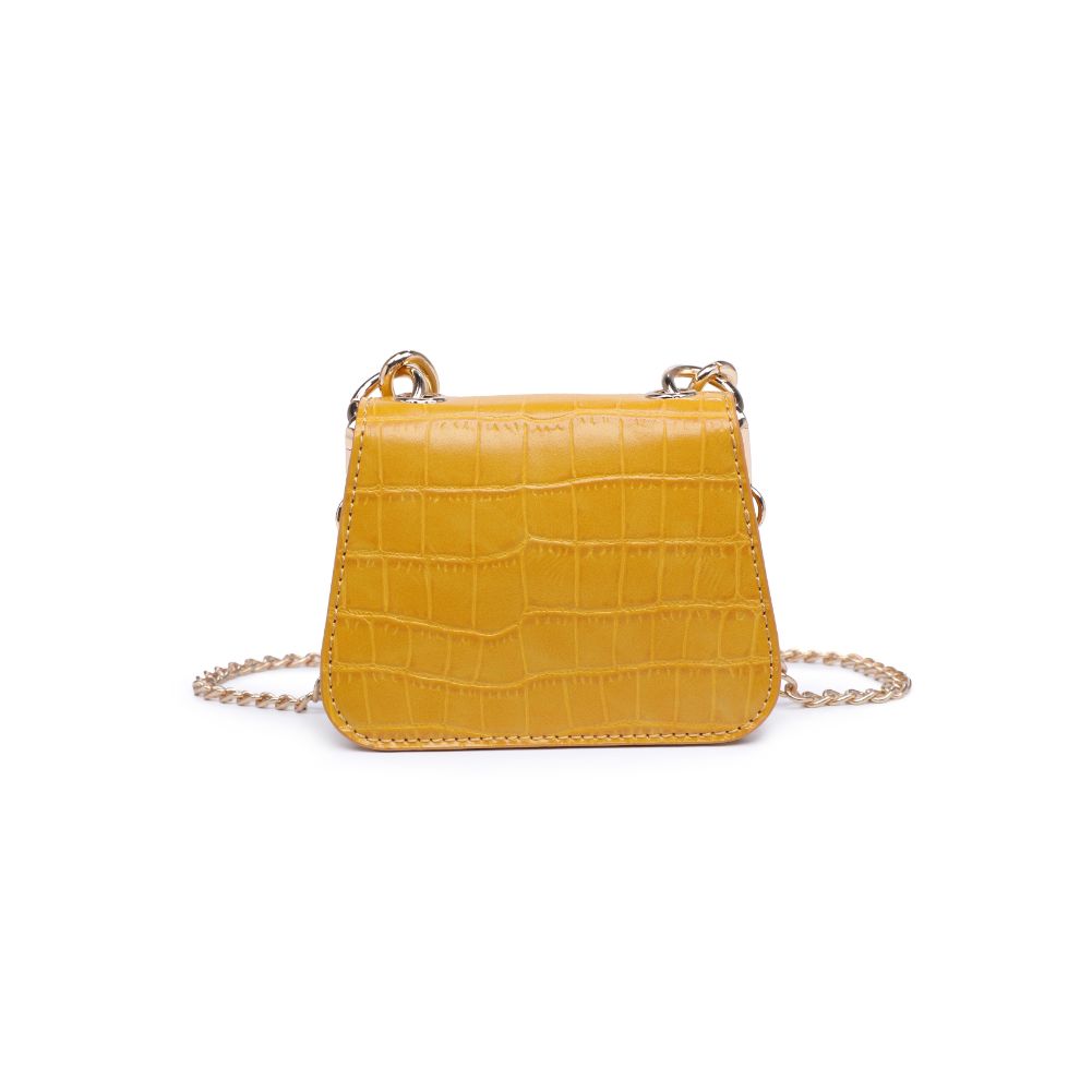 Product Image of Urban Expressions Alesha Mini Bag 818209011143 View 7 | Mustard