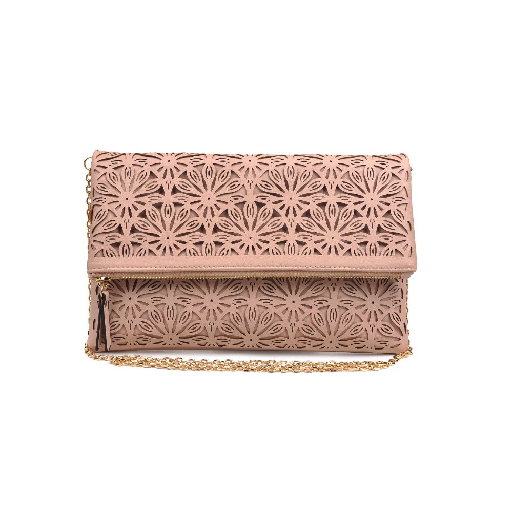 Product Image of Urban Expressions Skylar Clutch 840611169525 View 1 | Blush