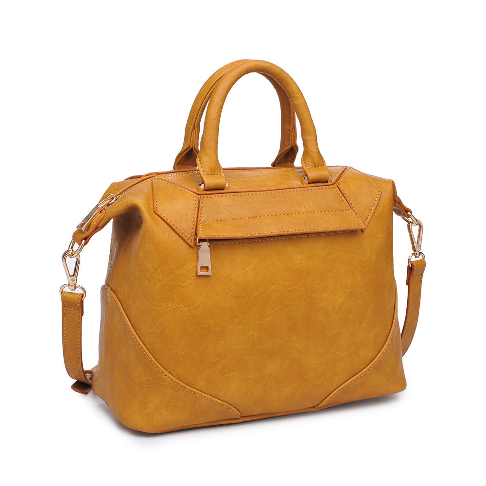Product Image of Urban Expressions Hayden Satchel NA-840611160072 View 2 | Mustard