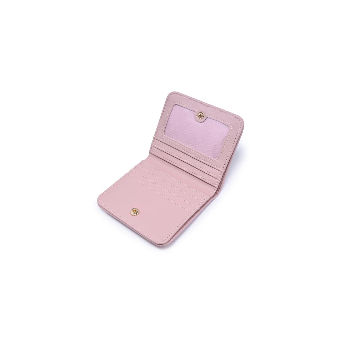 Woman wearing Pink Urban Expressions Lucy Wallet 840504203978 View 9 | Pink