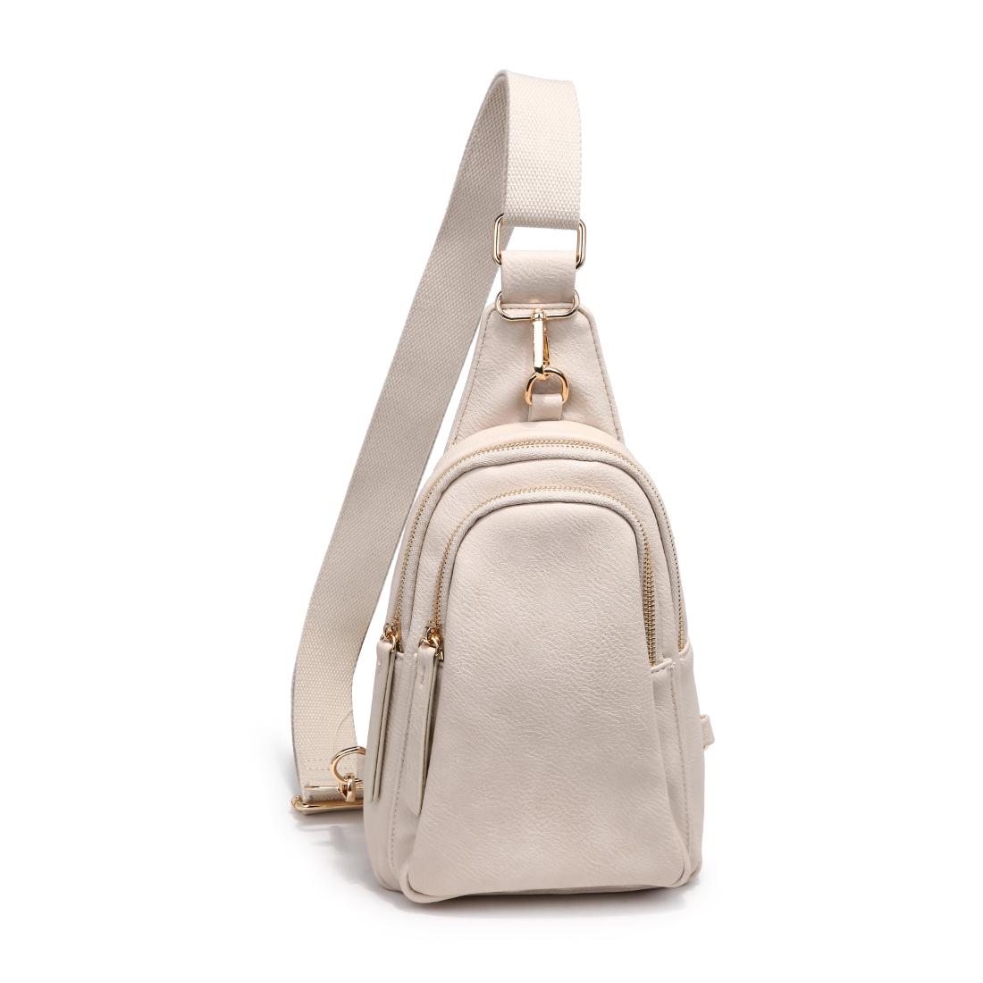 Product Image of Urban Expressions Strider Sling Backpack 840611198013 View 1 | Oatmilk