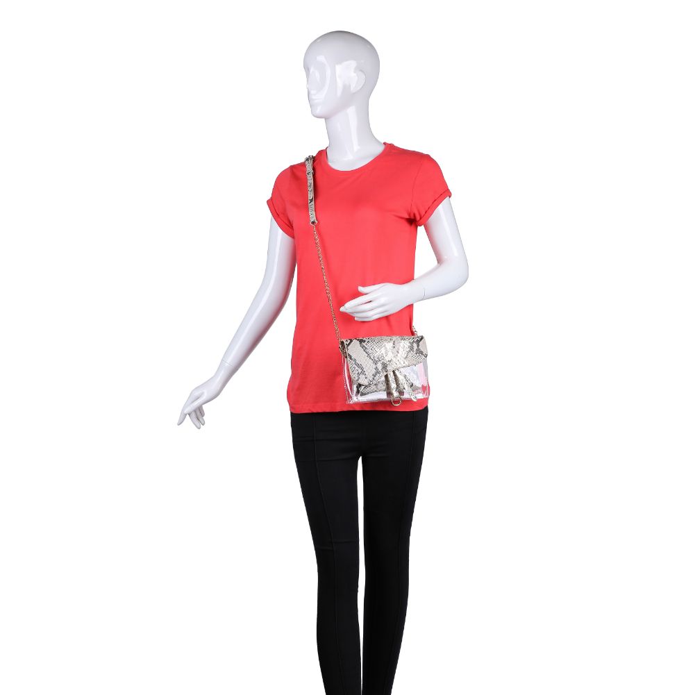 Product Image of Urban Expressions Rally Clutch 840611165978 View 5 | Beige Multi