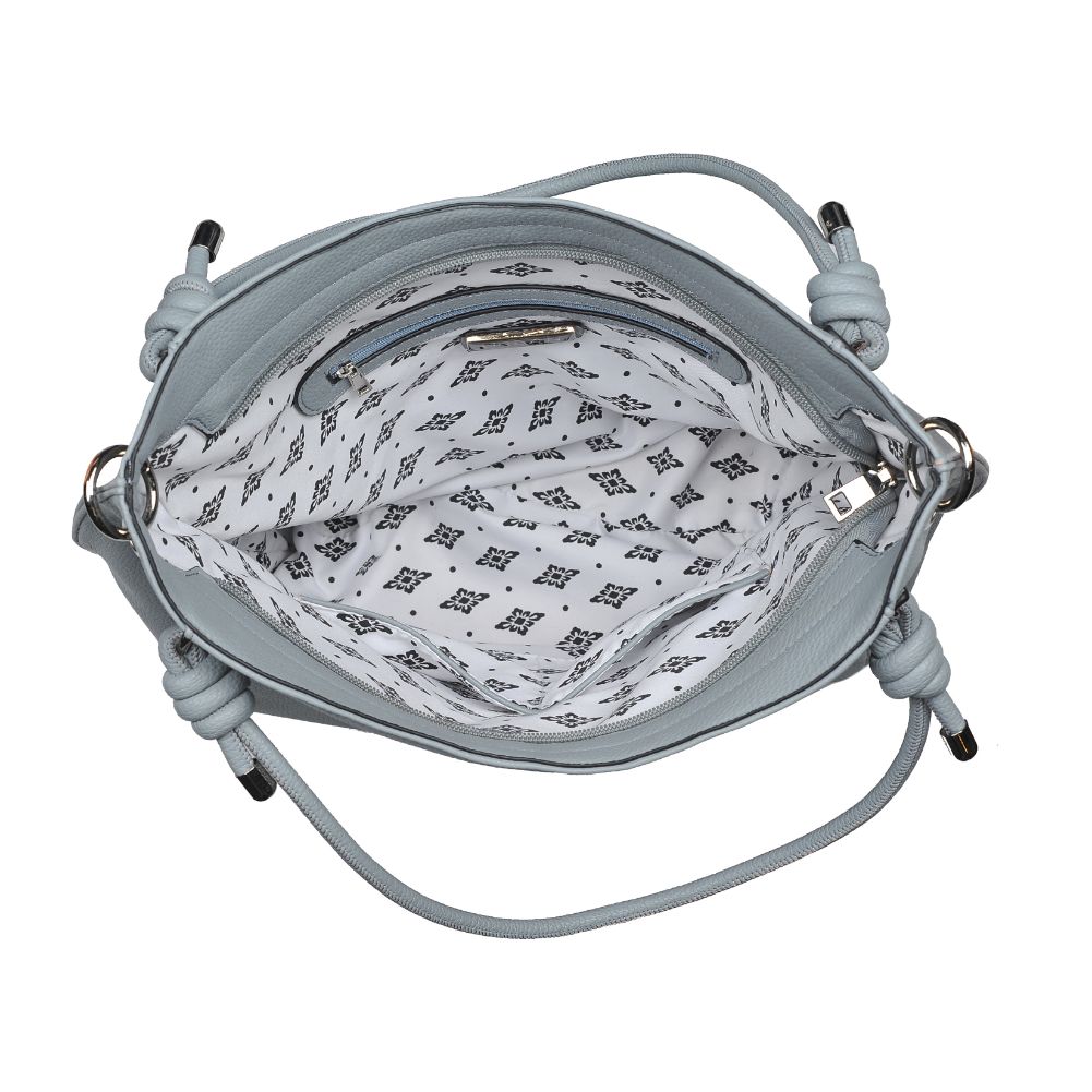 Product Image of Urban Expressions Devan Hobo 840611170354 View 4 | Misty Blue