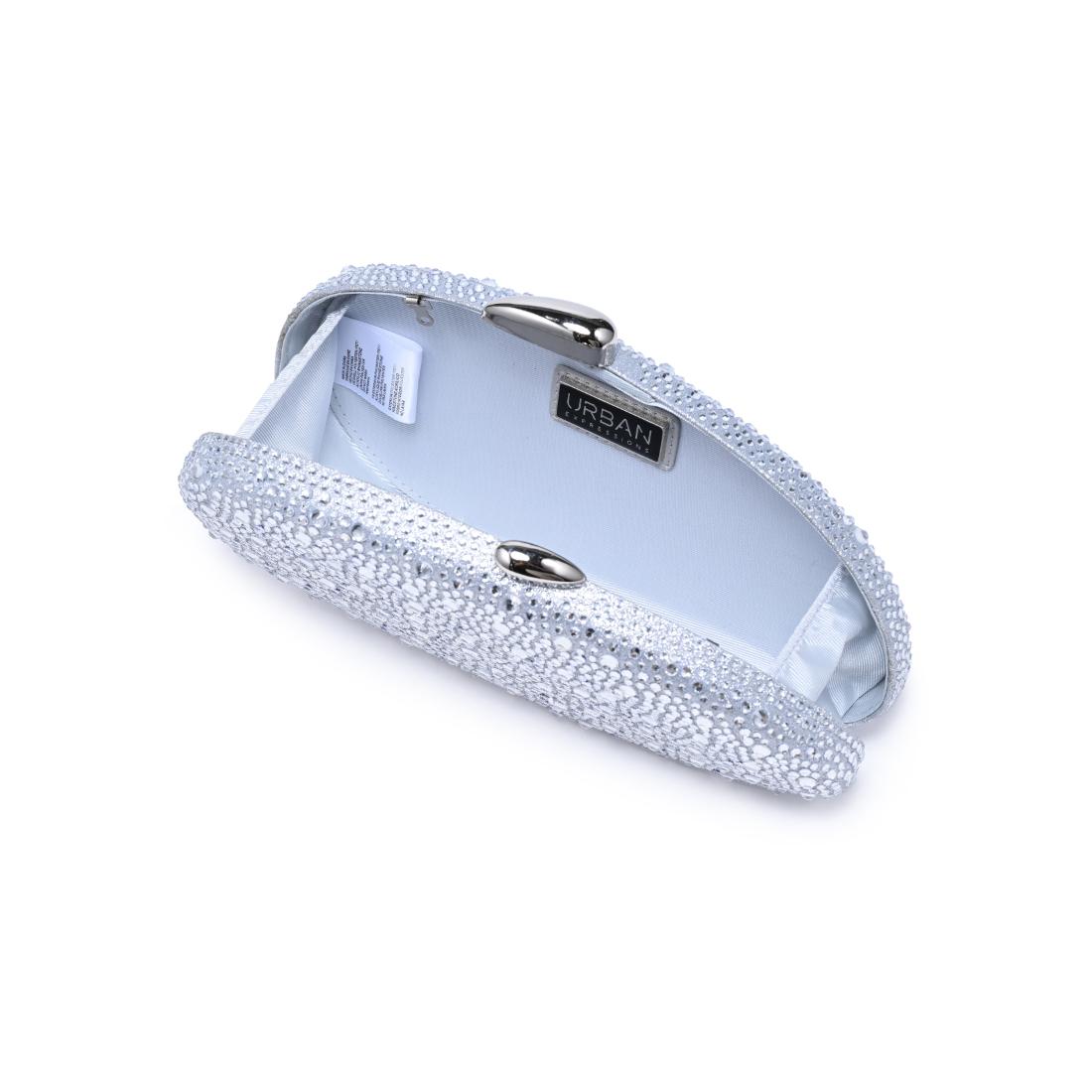 Urban Expressions Rome Evening Bag 840504215117 View 4 | Silver