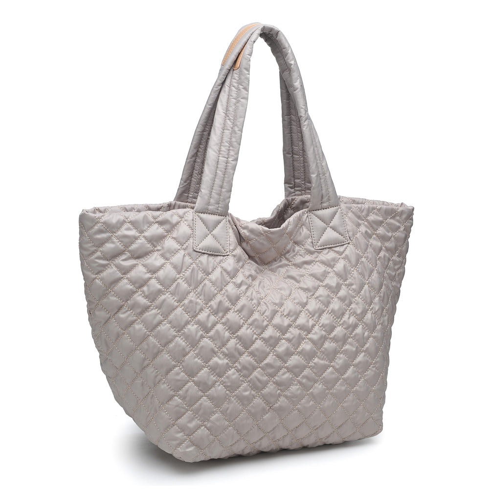 Woman wearing Natural Urban Expressions Breakaway Tote 840611148971 View 6 | Natural