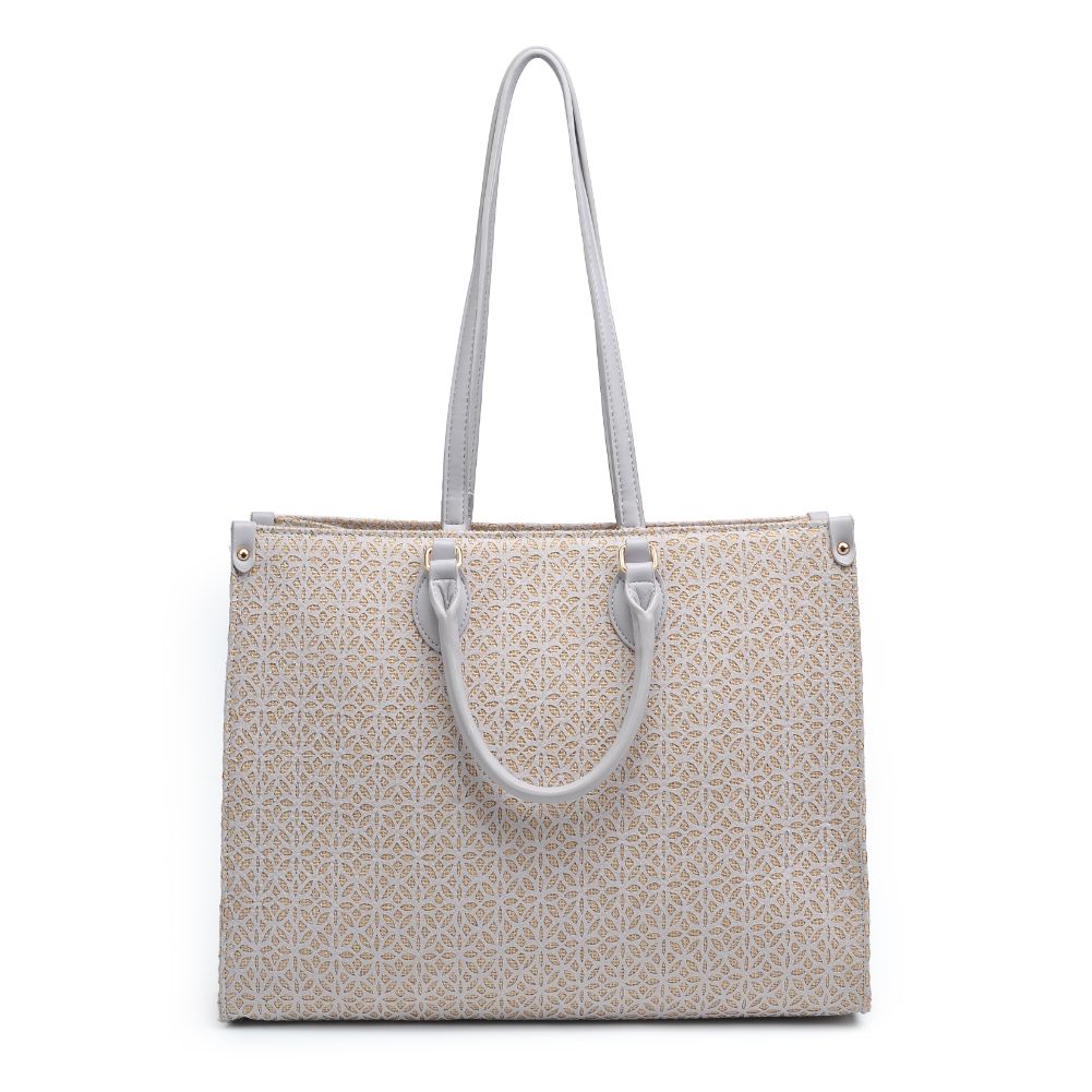 Product Image of Urban Expressions Esme Tote 840611181626 View 7 | Grey