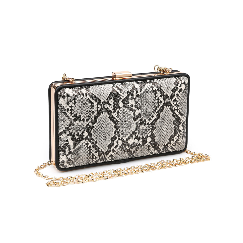 Product Image of Urban Expressions Elizabeth Snake Crossbody NA-840611157218 View 2 | Grey