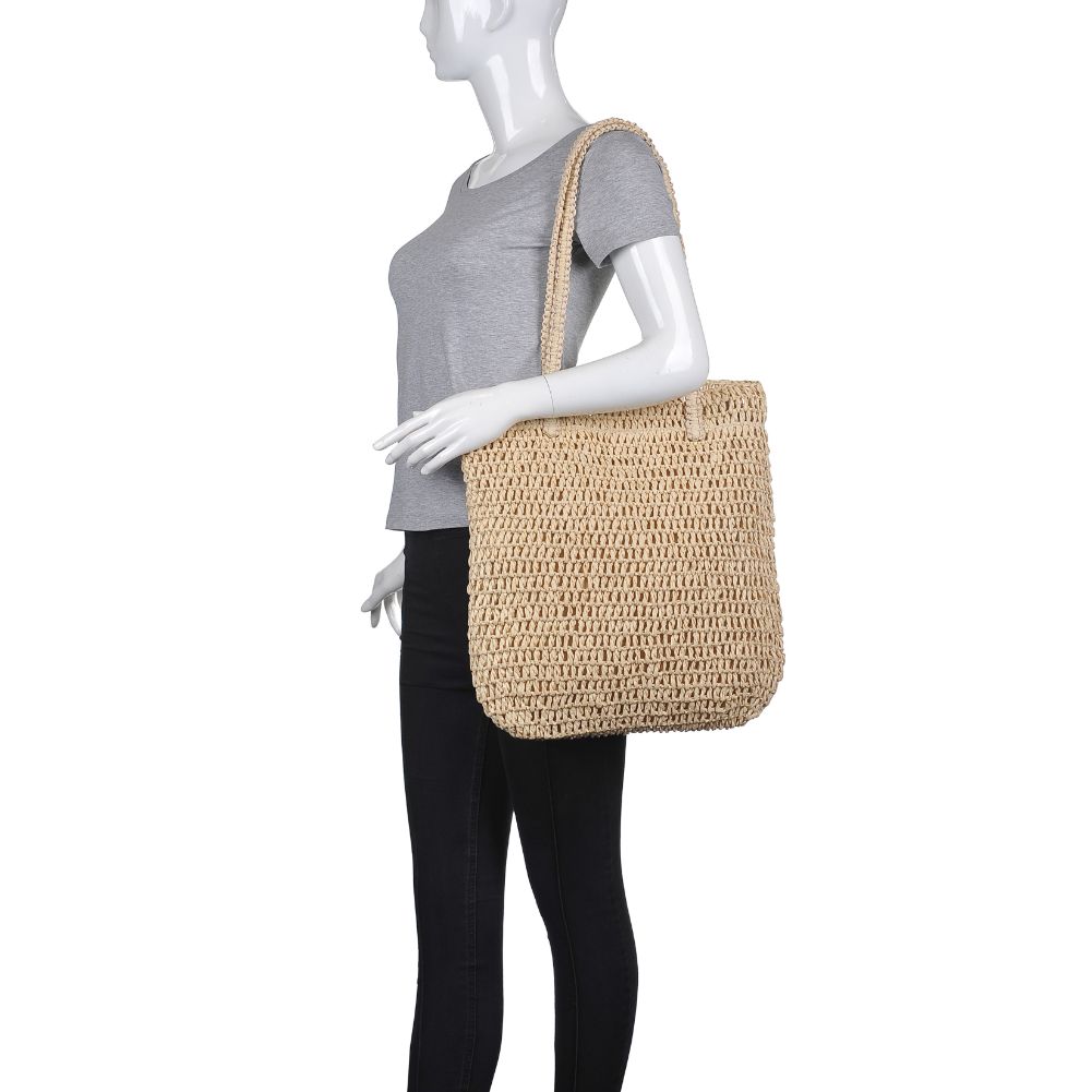 Product Image of Urban Expressions Embiez Tote 840611170255 View 5 | Beige