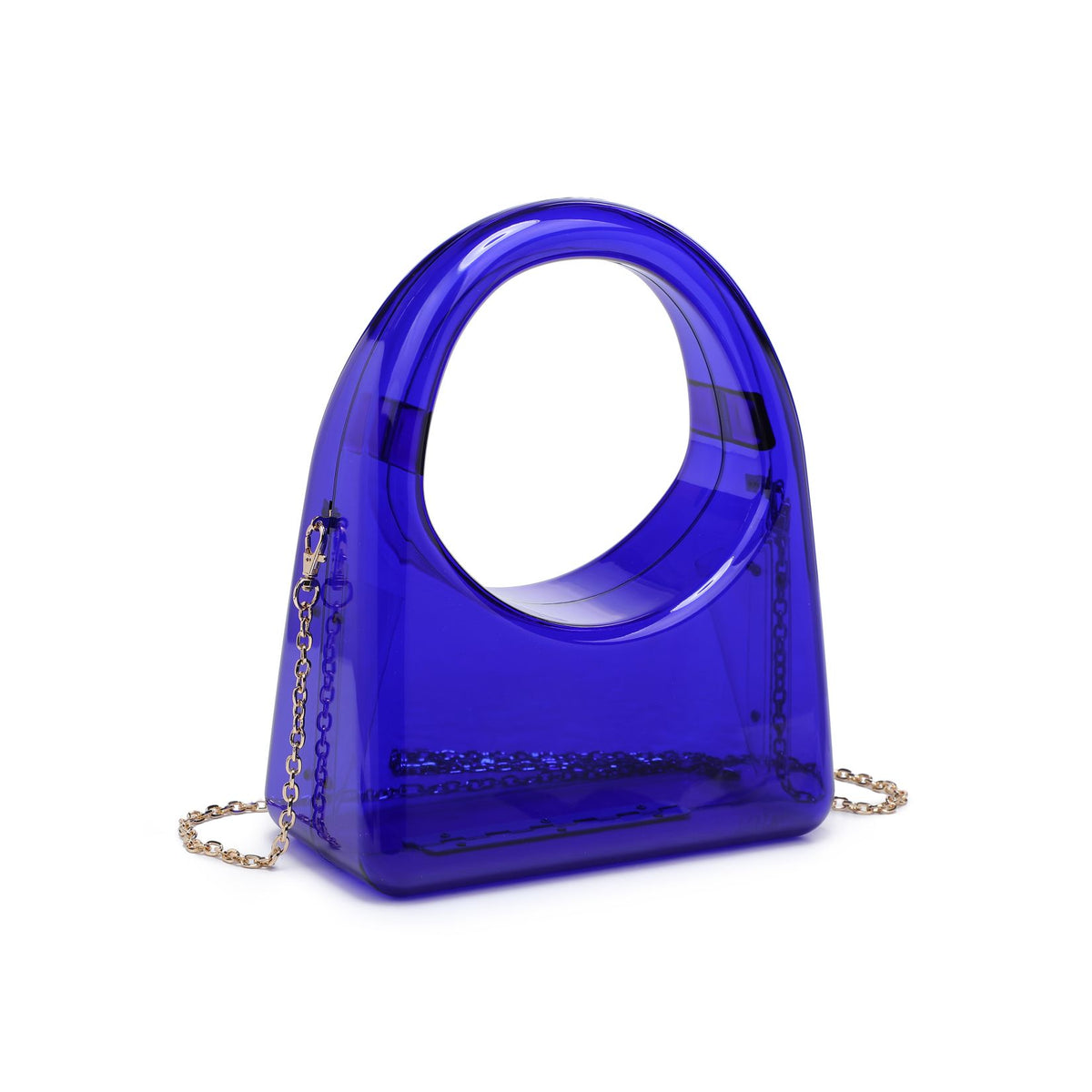 Woman wearing Royal Blue Urban Expressions Zoila Evening Bag 840611116925 View 6 | Royal Blue