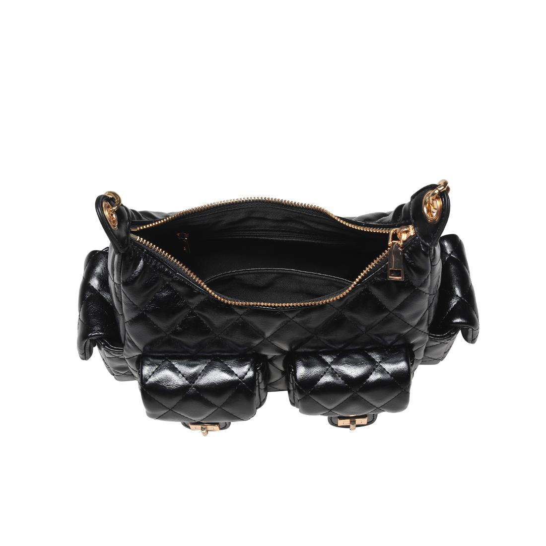 Product Image of Urban Expressions Janette Shoulder Bag 840611199126 View 8 | Black