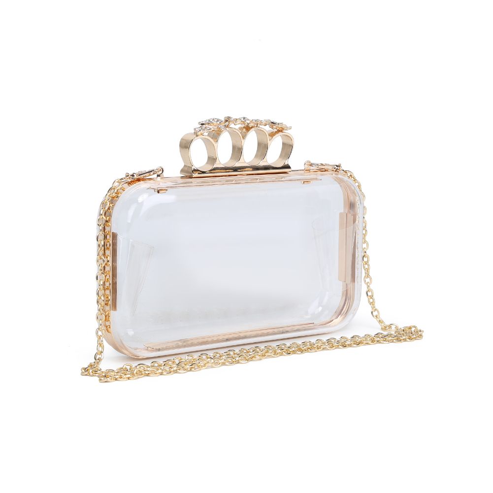 Product Image of Urban Expressions Crystelle Minaudiere 818209016872 View 6 | Clear