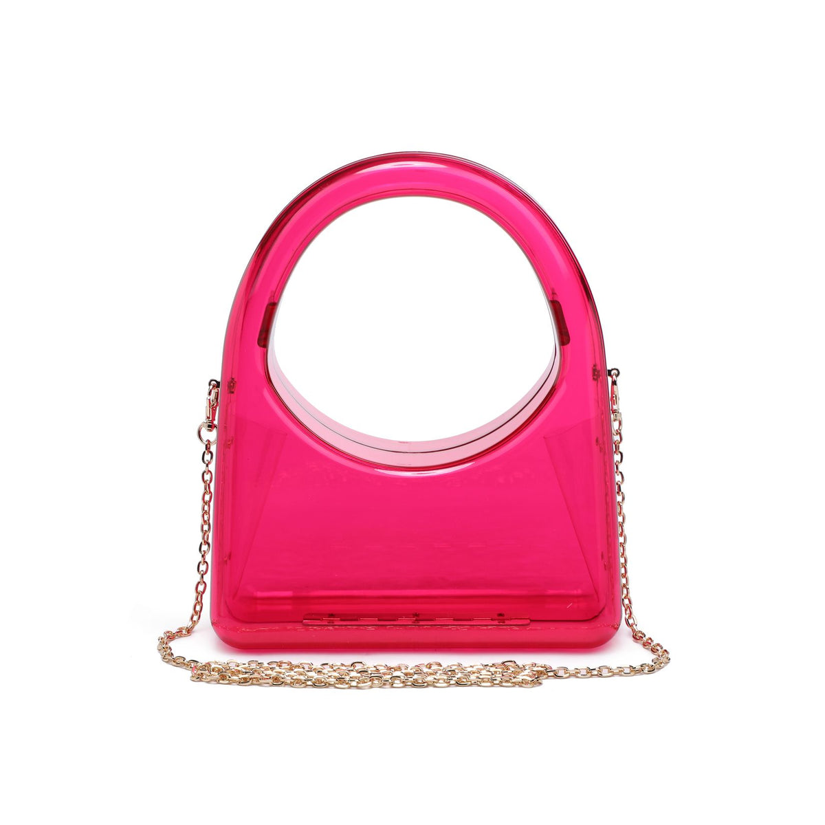 Woman wearing Magenta Urban Expressions Zoila Evening Bag 840611116901 View 7 | Magenta