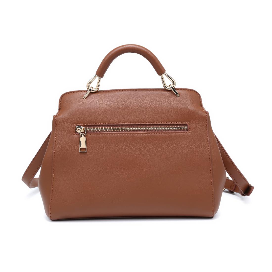 Woman wearing Chocolate Urban Expressions Liza Crossbody 840504208270 View 7 | Chocolate