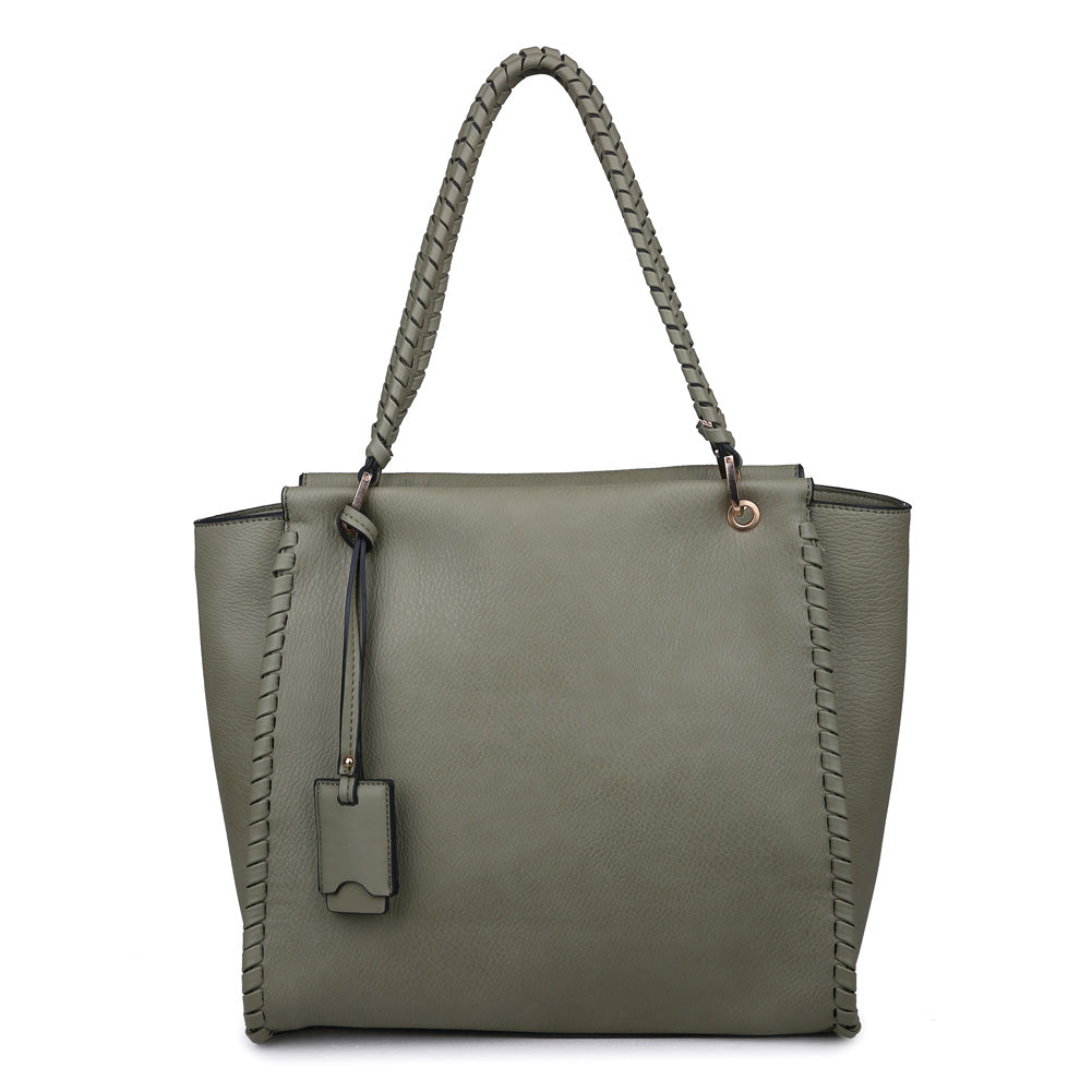 Product Image of Urban Expressions Presley Tote NA-840611149435 View 1 | Olive