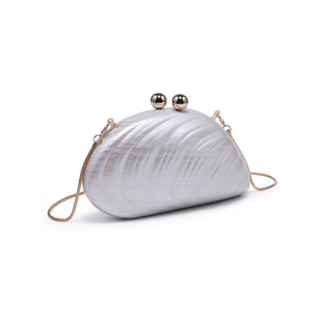 Urban Expressions Robyn Evening Bag 840504204296 View 6 | Ivory