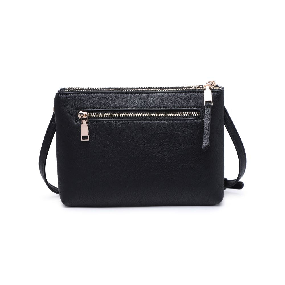 Product Image of Urban Expressions Morris Crossbody 840611105851 View 7 | Black
