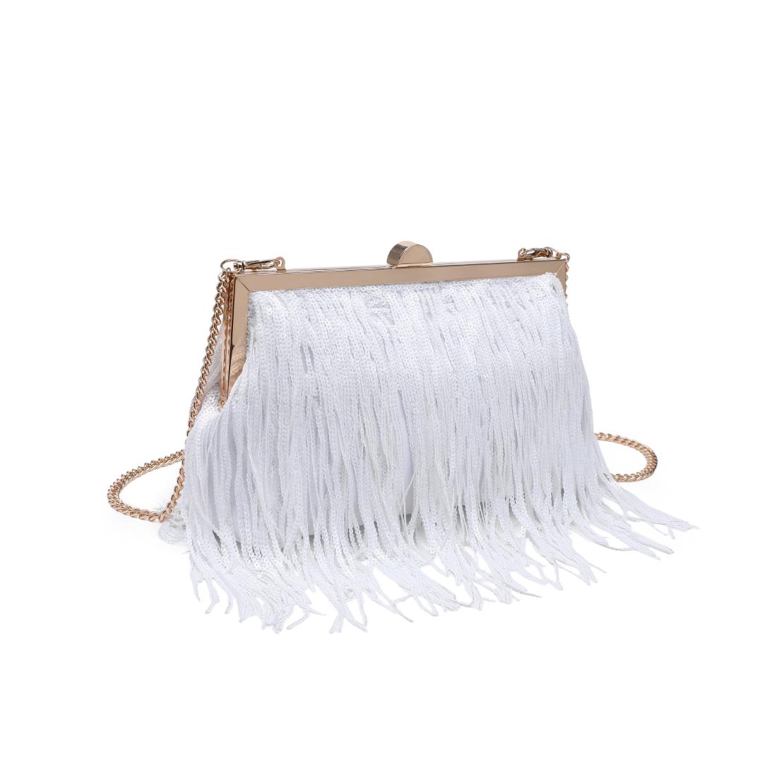 Urban Expressions Celestia Evening Bag 840504216091 View 2 | Ivory