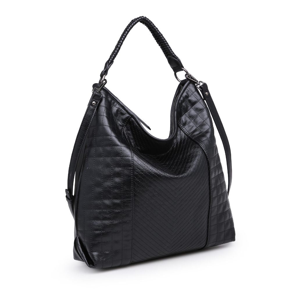 Product Image of Urban Expressions Ashton Hobo NA-840611165985 View 2 | Black
