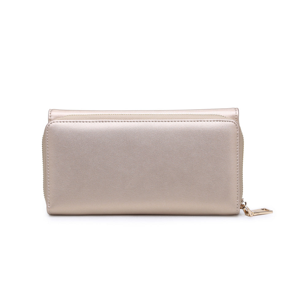 Product Image of Urban Expressions Sophia Wallet NA-840611149633 View 3 | Gold