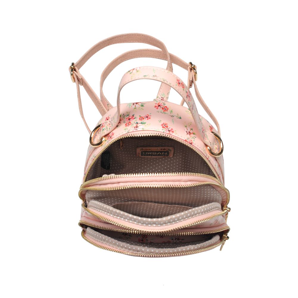 Product Image of Urban Expressions Nichole Floral Backpack 840611181183 View 8 | Ballet