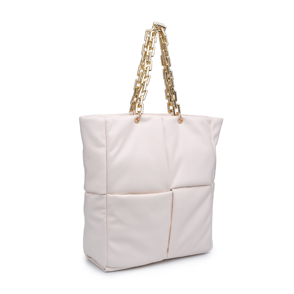 Product Image of Urban Expressions Zoe Tote 840611178589 View 6 | White