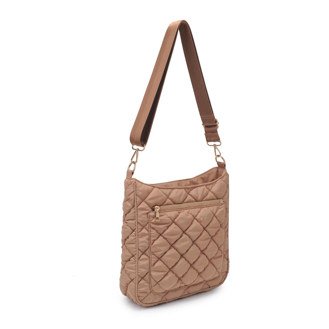 Urban Expressions Fia - Quilted Puffer Crossbody 818209018562 View 6 | Natural