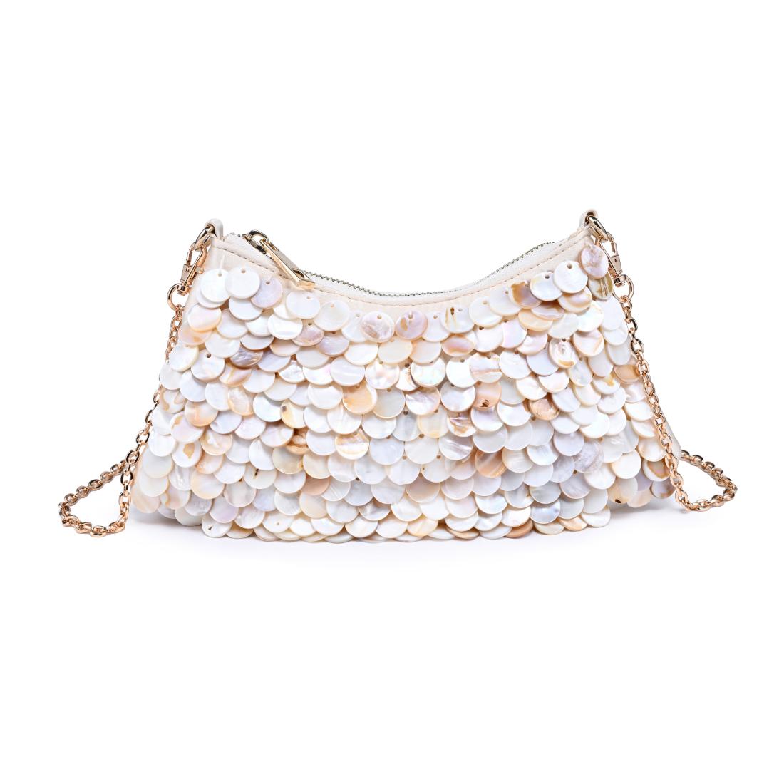 Urban Expressions Opalite Evening Bag 840504204586 View 5 | Ivory
