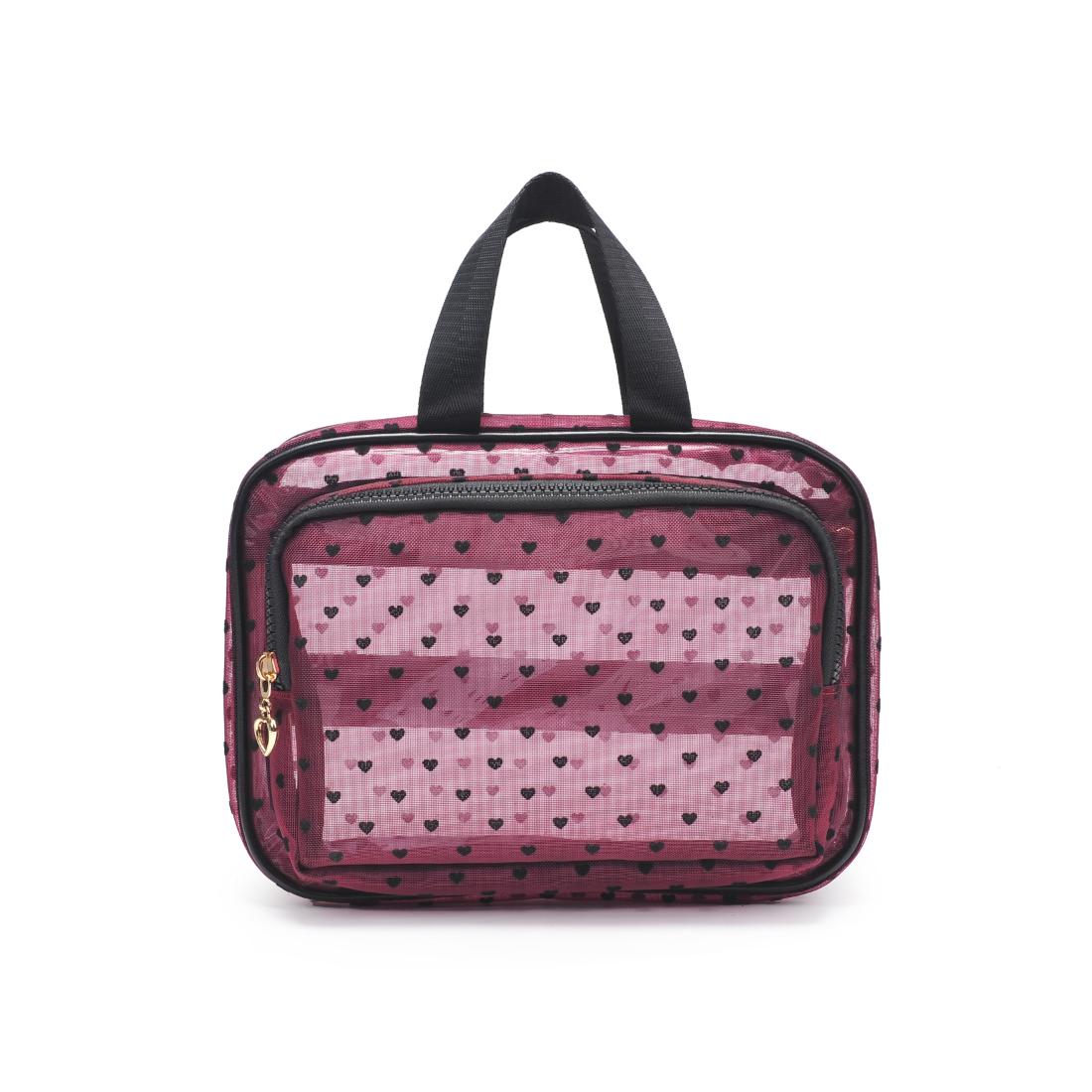 Urban Essentials Kiss & Carry Travel Organizer 840611197870 View 5 | Hot Pink