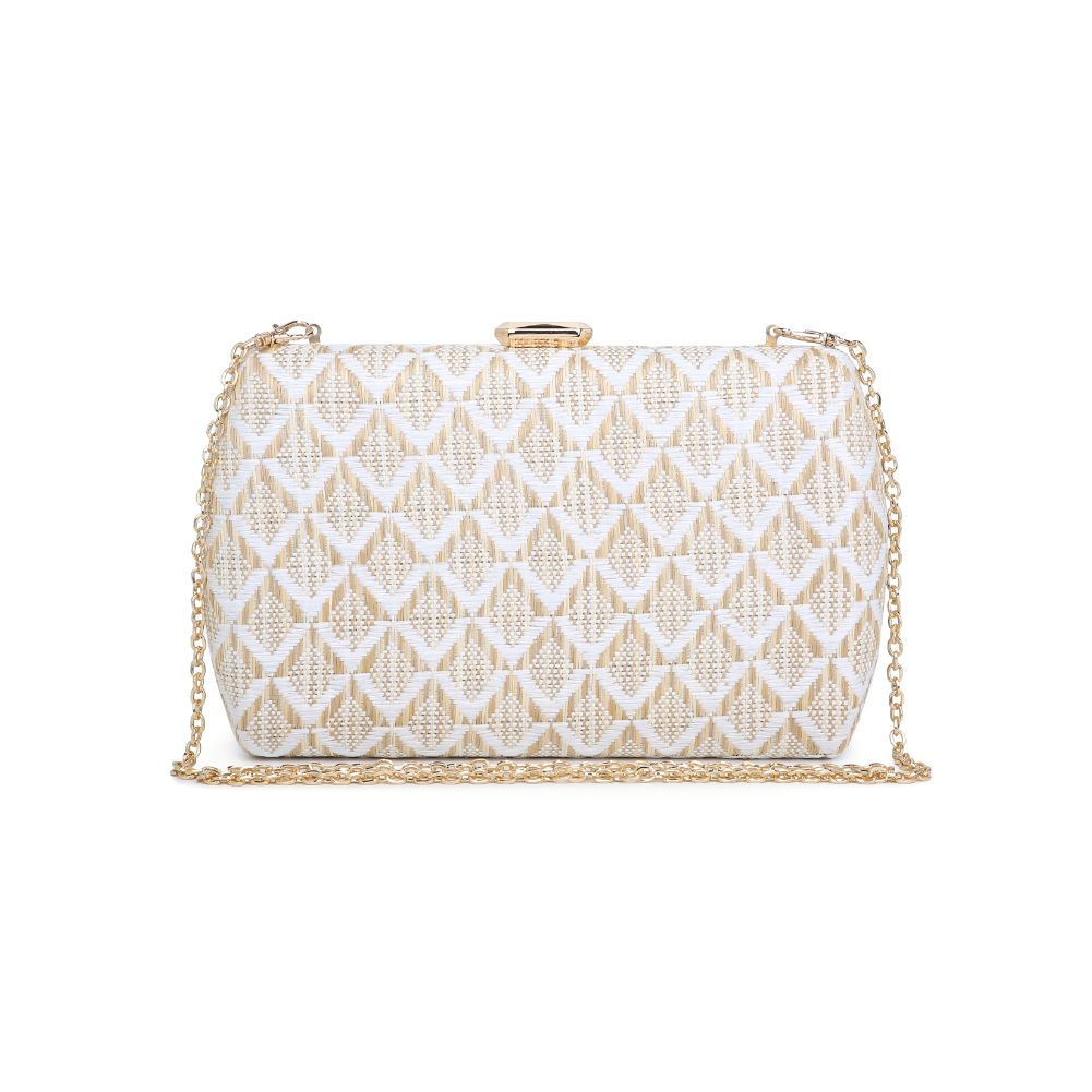 Product Image of Urban Expressions Nashville Evening Bag 840611179944 View 5 | White