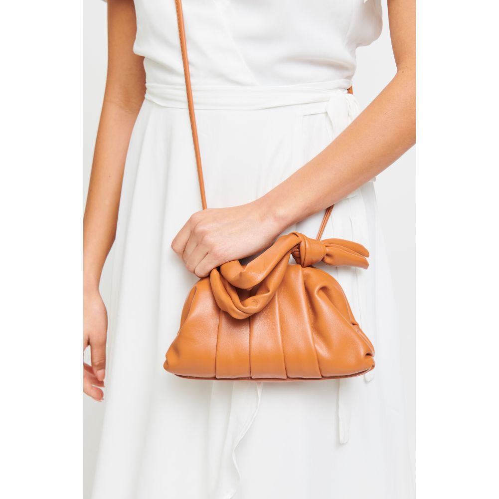 Woman wearing Whisky Urban Expressions Mona Crossbody 840611178473 View 3 | Whisky