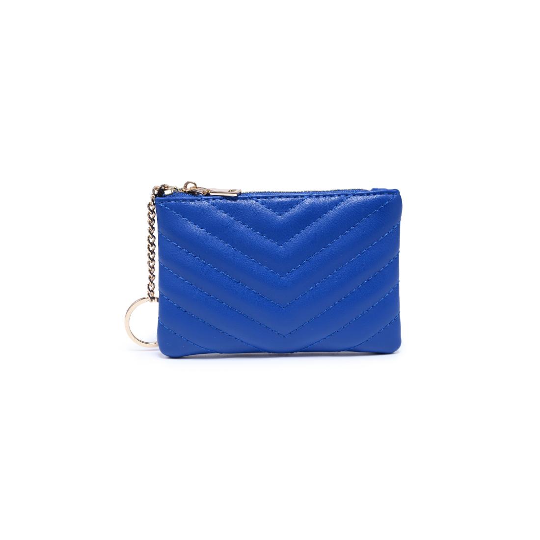 Woman wearing Electric Blue Urban Expressions Mackenzie Wallet 840504203831 View 5 | Electric Blue