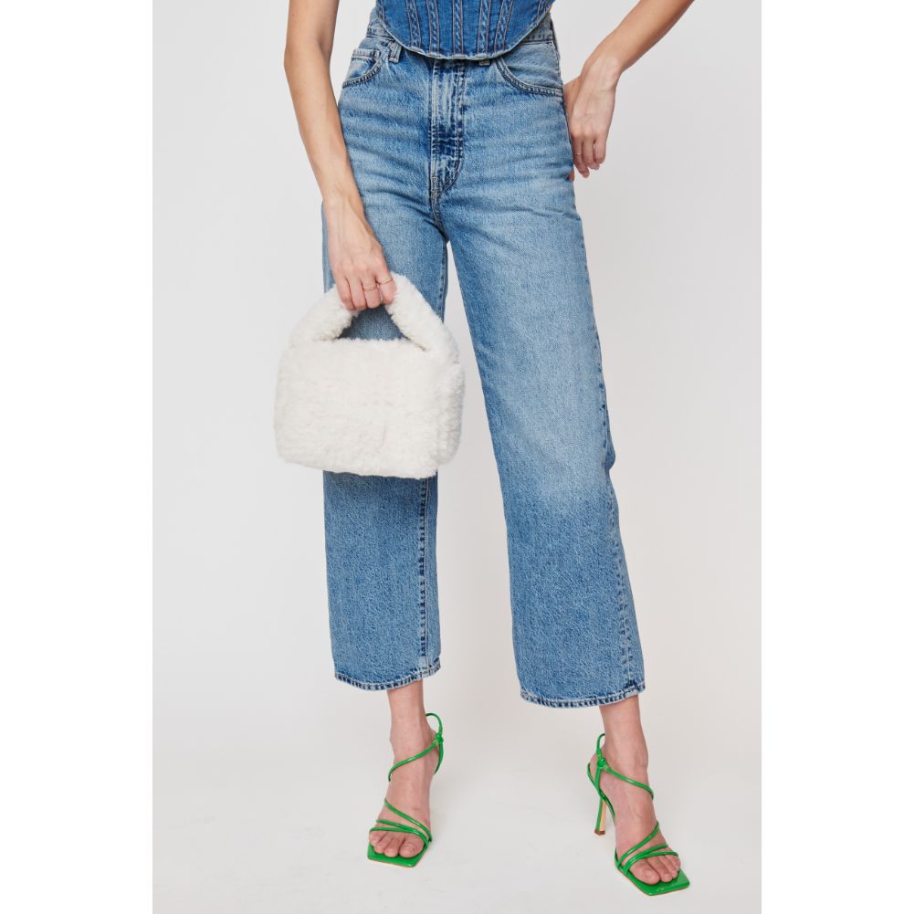 Woman wearing Off White Urban Expressions Nicolette Crossbody 840611103758 View 3 | Off White