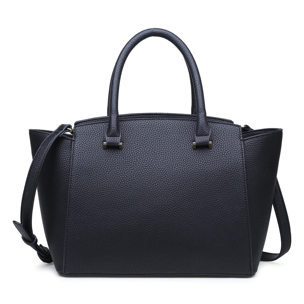 Product Image of Urban Expressions Langley Satchel NA-840611149572 View 1 | Black