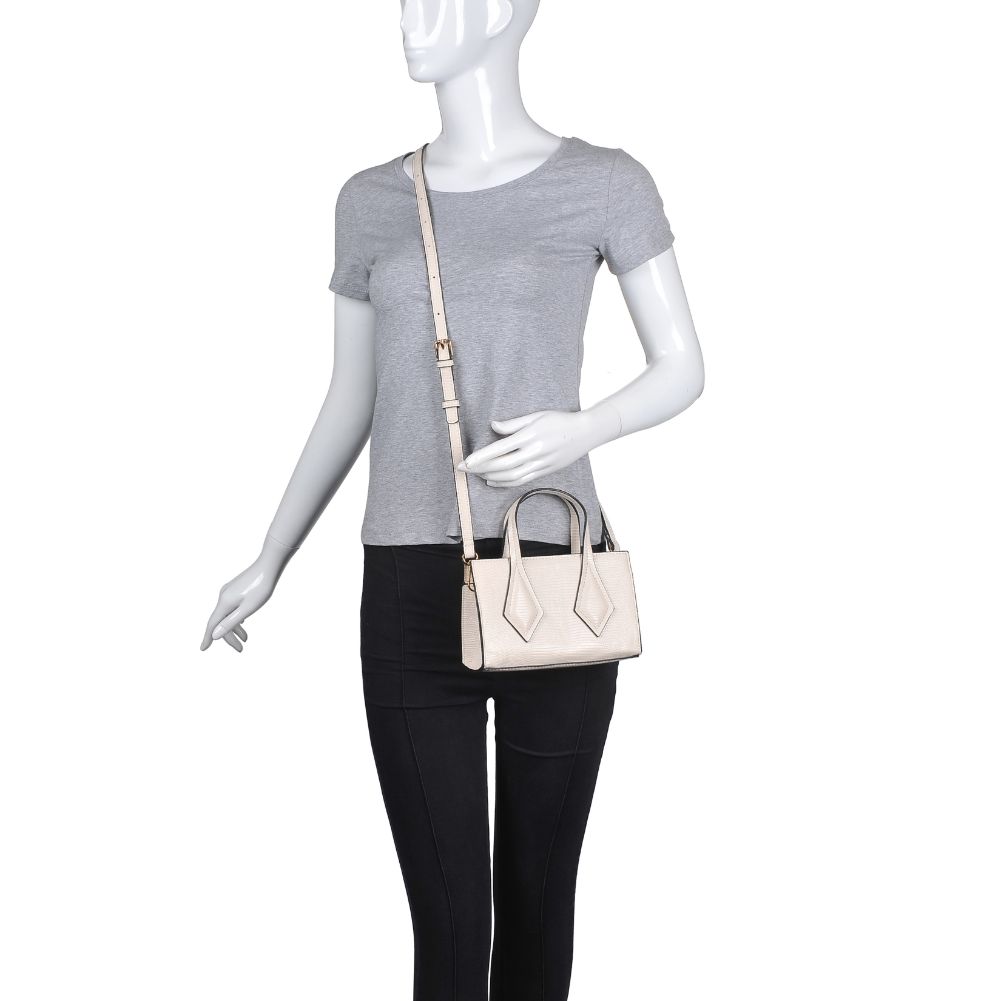 Product Image of Urban Expressions Holland Lizard Mini Bag 840611173621 View 5 | Cream