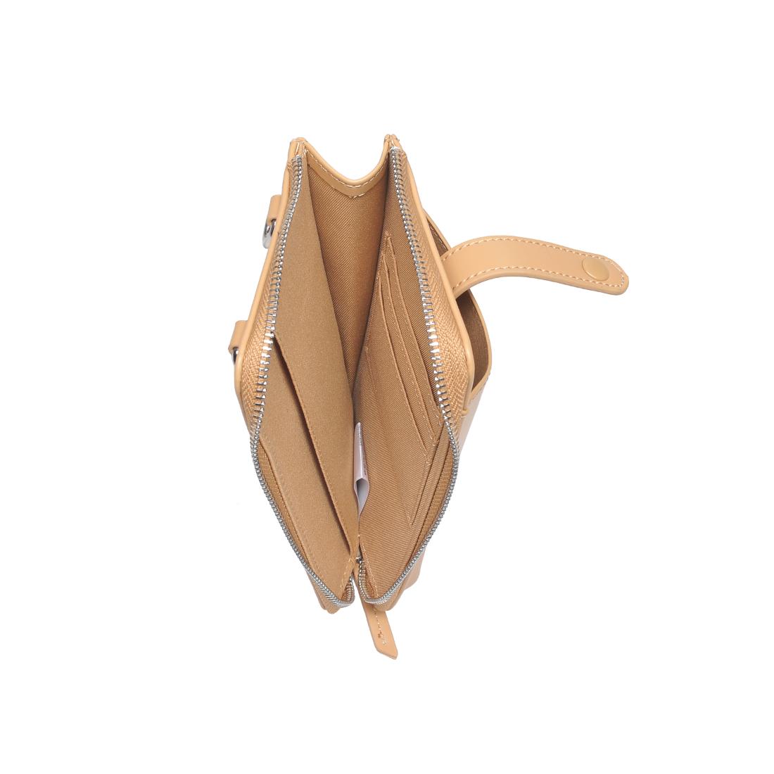 Product Image of Urban Expressions Carol Cell Phone Crossbody 840504201226 View 8 | Tan