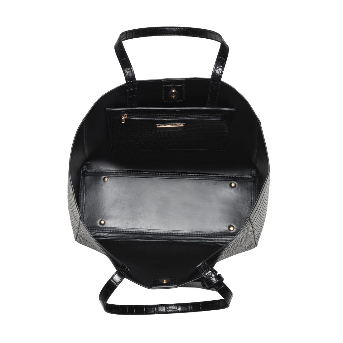 Product Image of Urban Expressions Tiffany Tote 840611198976 View 8 | Black