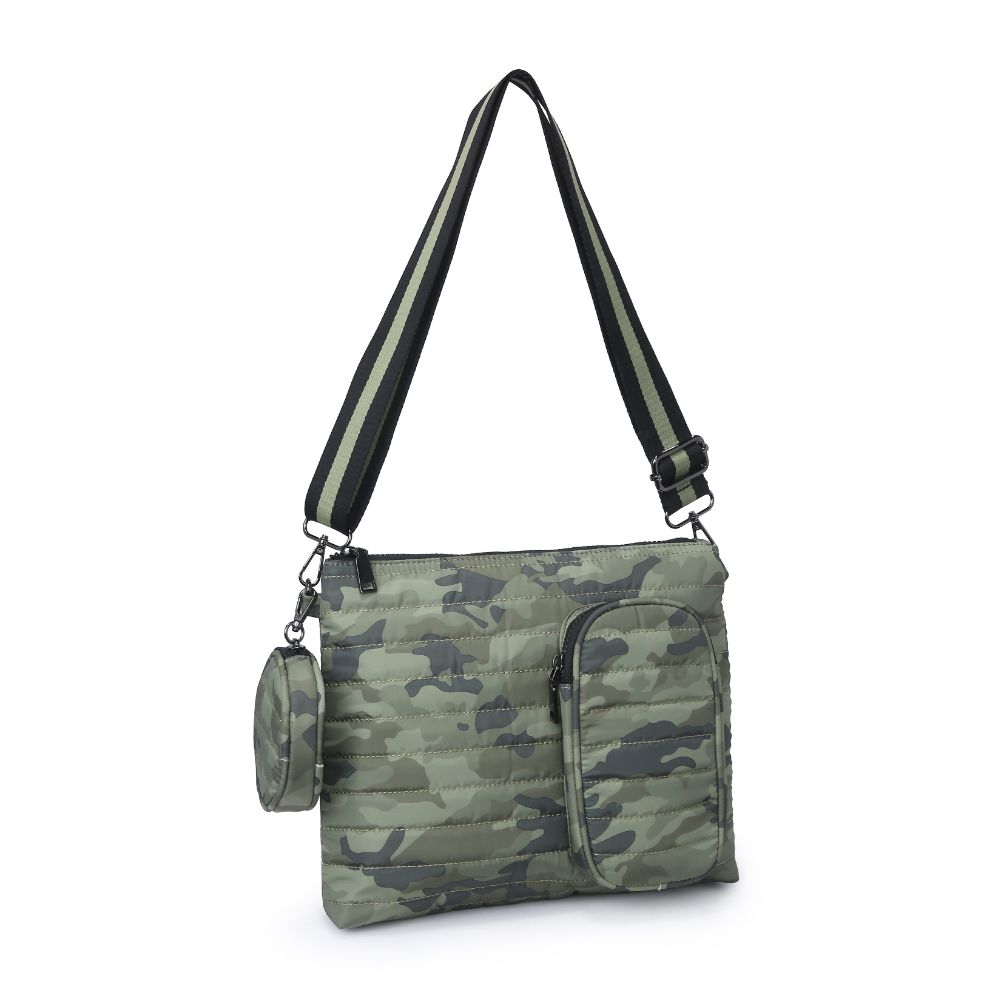 Product Image of Urban Expressions Arlo Crossbody 840611180681 View 2 | Green Camo